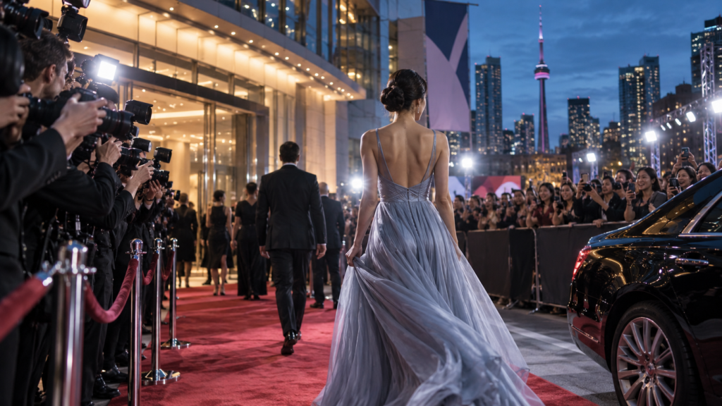 Film festival red carpet